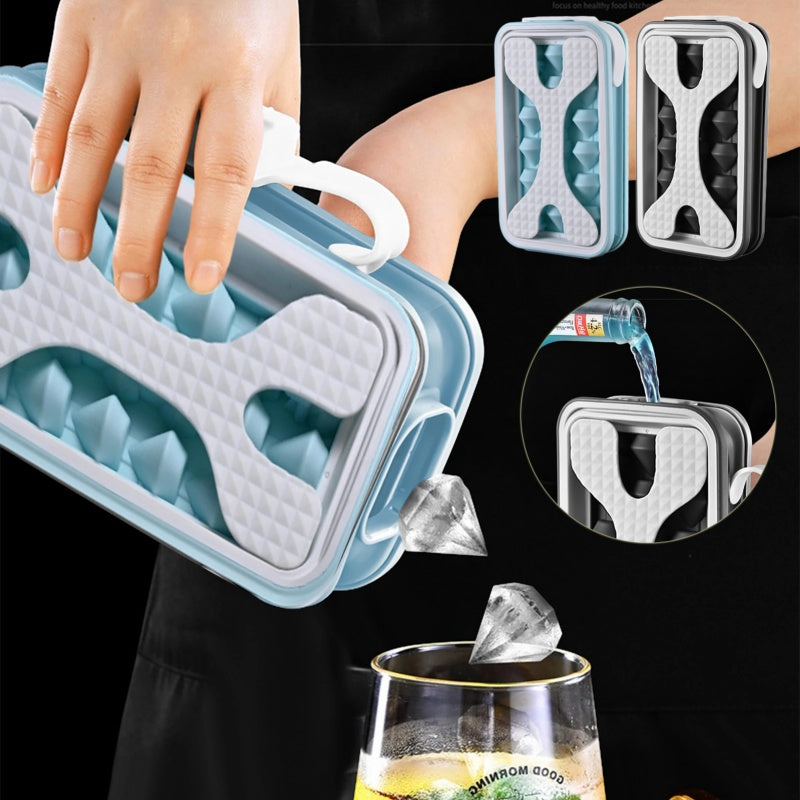 2in1 Portable Silicone Ice Ball Mold Ice By Hom Dekor