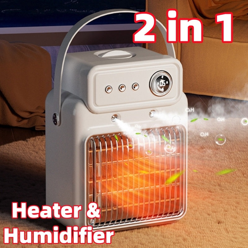 1200W 2 In 1 Efficient Room Heater Humidifying By Hom Dekor