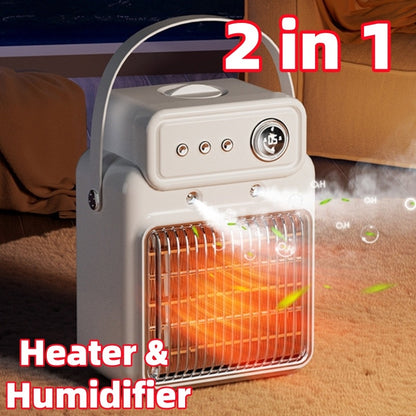 1200W 2 In 1 Efficient Room Heater Humidifying By Hom Dekor