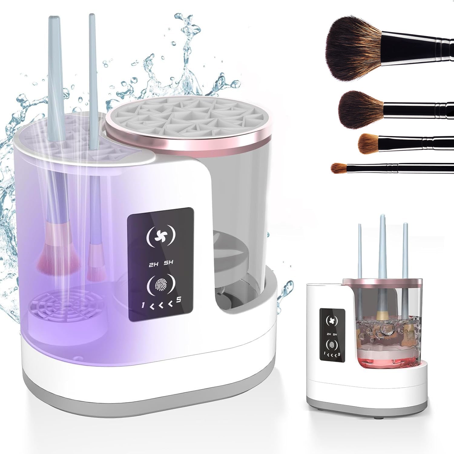 Electric Makeup Brush Cleaner By Hom Dekor