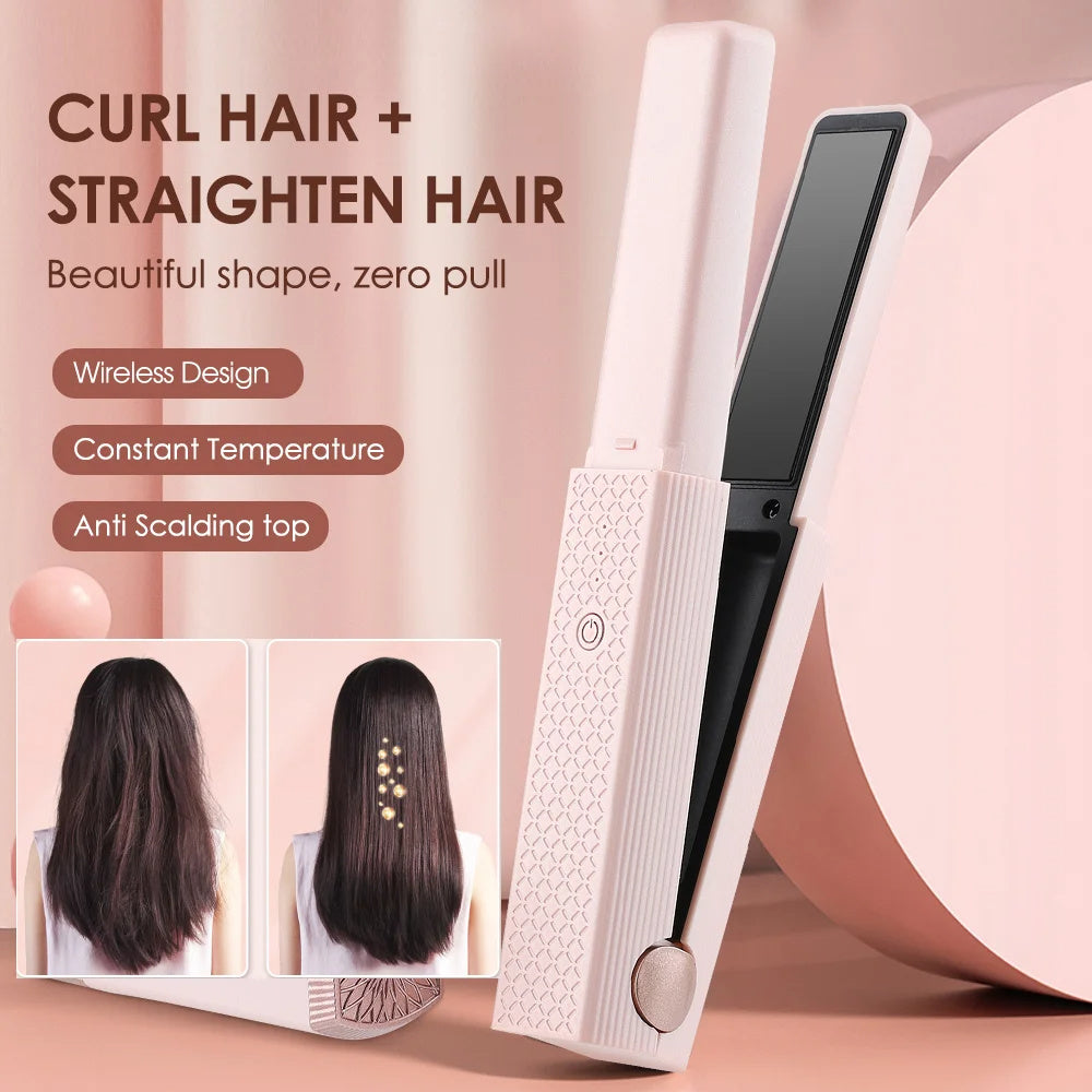 Hair Straightener Cordless Usb By Hom Dekor