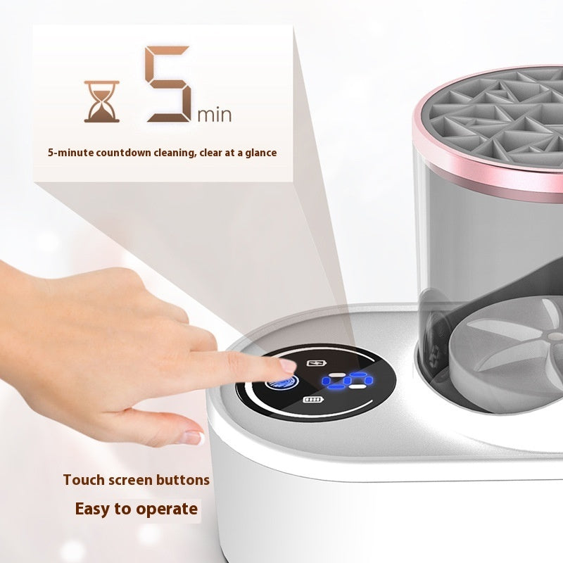 Electric Makeup Brush Cleaner By Hom Dekor
