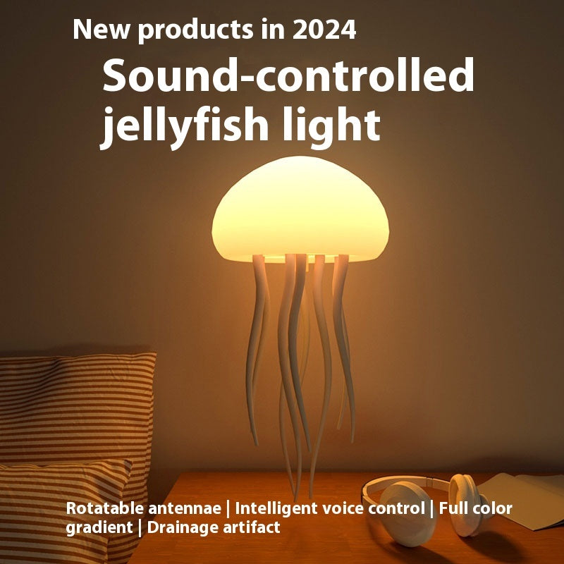 Jellyfish Mood Lamp LED Jellyfish Night Light By Hom Dekor